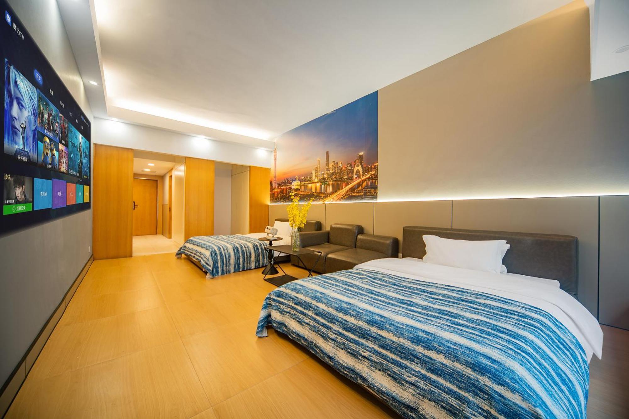 Lavande International Aparthotel Us Consulate General Guangzhou Zhujiang New Town Metro Branch - Free Shuttle Bus To Canton Fair Complex During Canton Fair Period & Free Vpn Internet Access Exterior foto
